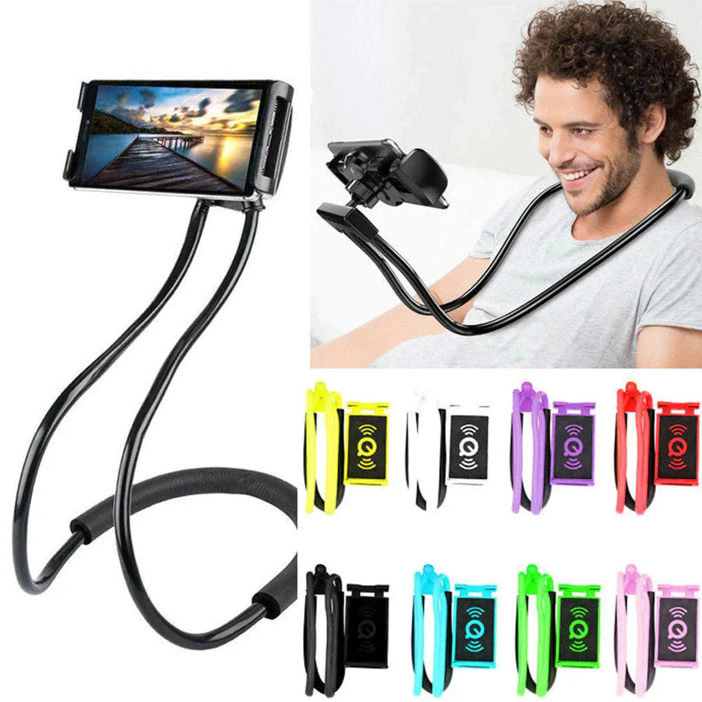 Neckband Mobile Holder (Random Color)