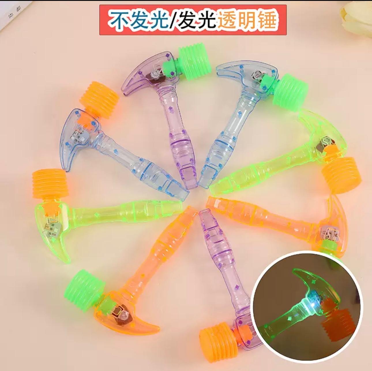 1Pcs LED Hammer Toy